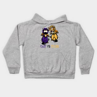 Cat Vs Tiger Kids Hoodie